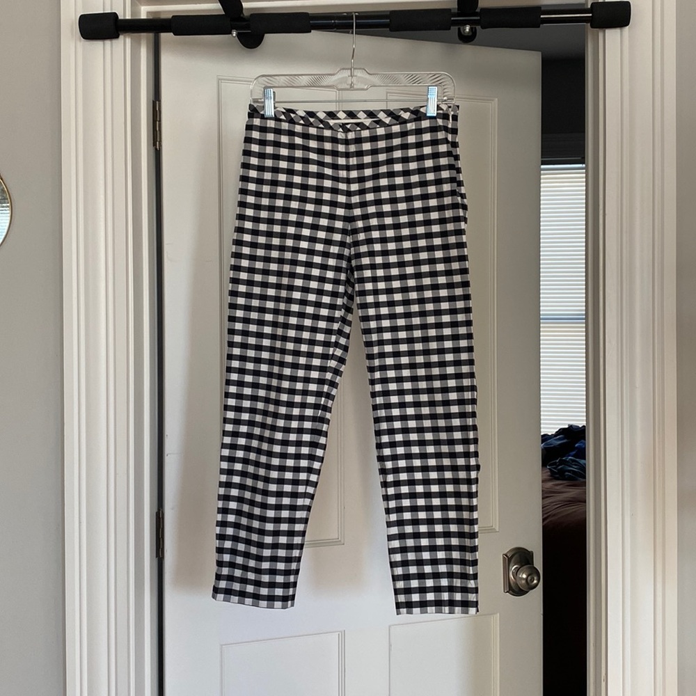 Talbots Checkered Pants - image 1